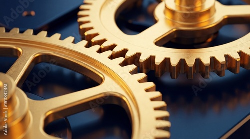 Golden gears interlock, sym...