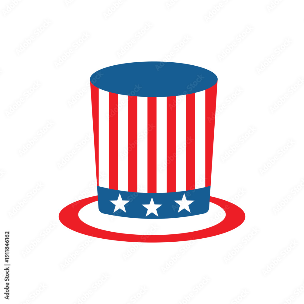 Fototapeta premium Memorial Day Icon