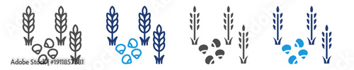 grains icon sheet multiple style
