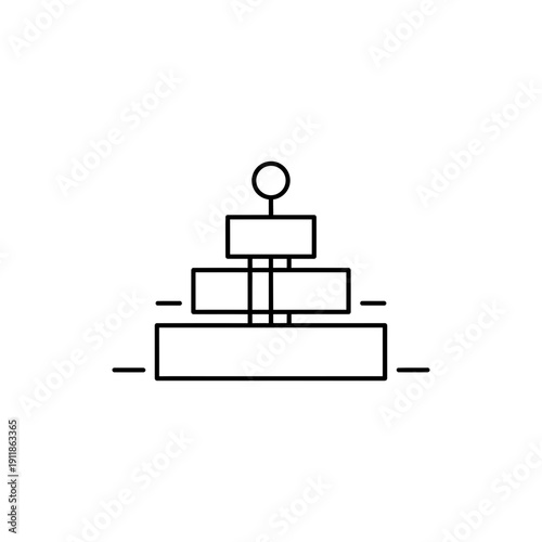 Salary Structure Icon Representing Employee Pay and Compensation