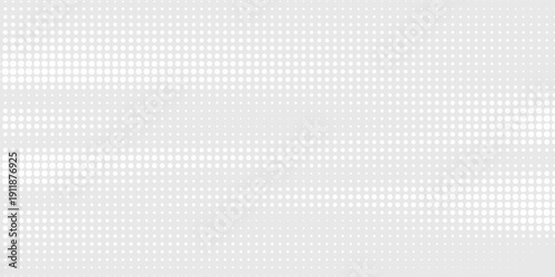 Dot white gray wave light technology texture background. Abstract big data digital concept.