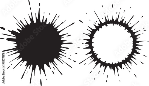 Grunge vector hand drawn elements