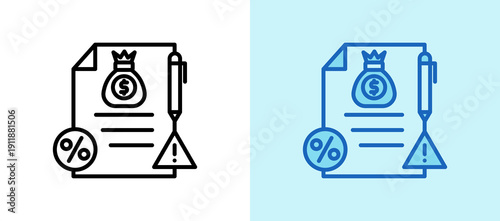 Debt Payment whitegreen icon