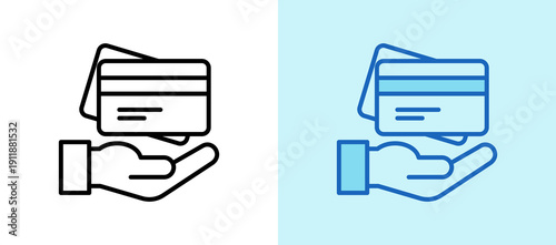 Credit Card whitegreen icon