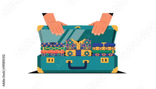 Efficiently Packing Traditional Cultural Attire for Global Marketing and Heritage Travel