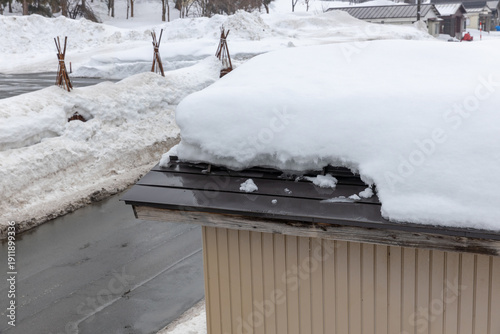 Foto 屋根の雪止め