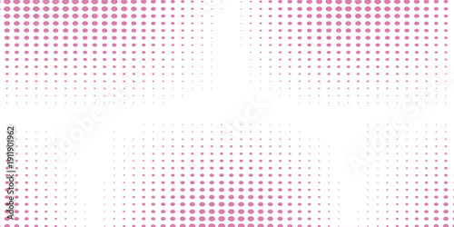 white polka dots pattern over hot pink useful as a background good effect
