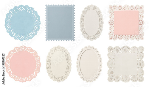 Elegant lace paper doily designs