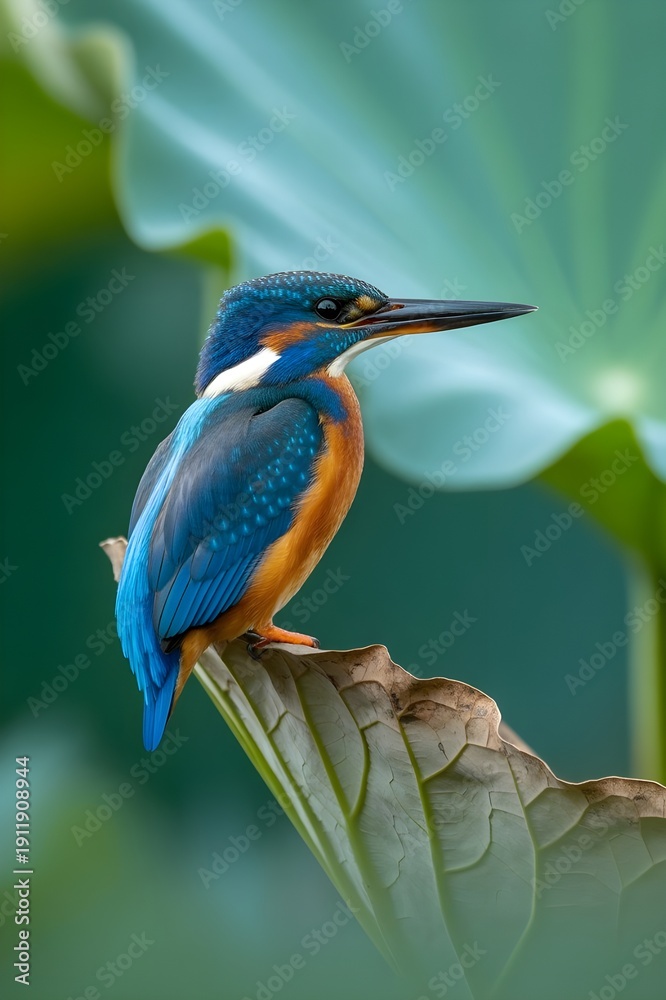 Fototapeta premium blue heron bird