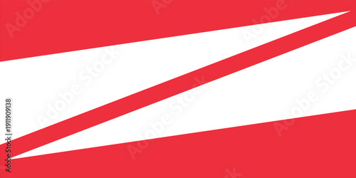 Abstract red and white paper cut background with empty space design. eps new vector