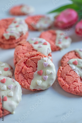 Wallpaper Mural Red velvet or brownie cookies  Torontodigital.ca