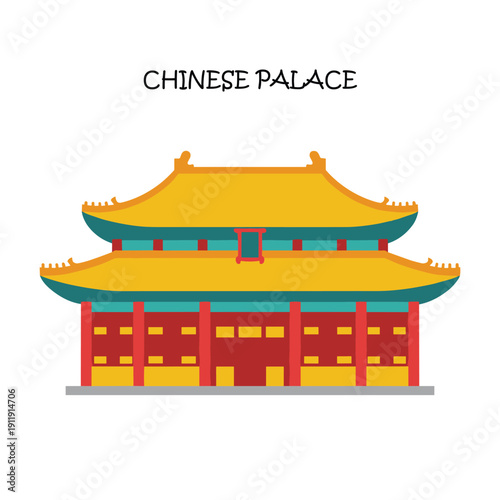 Chinese Palace Vector Design