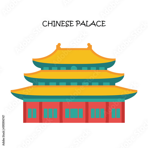 Chinese Palace Vector Design