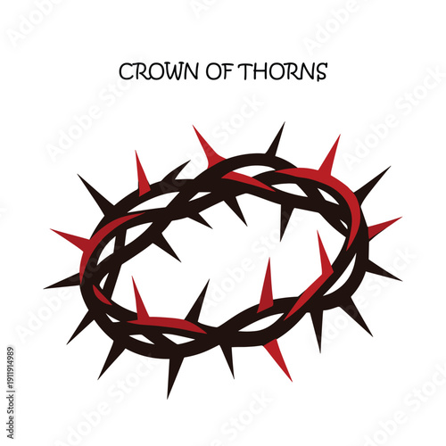  Crown Of Thorns Vector Design