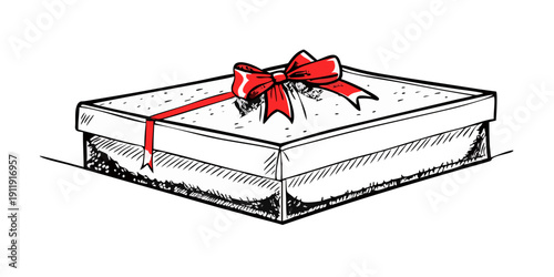 A close-up view of a red and white toy car on a white background. Vector