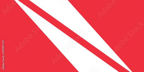 Abstract red and white paper cut background with empty space design. eps new vector