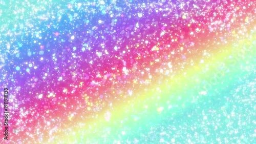 abstract rainbow glitter background