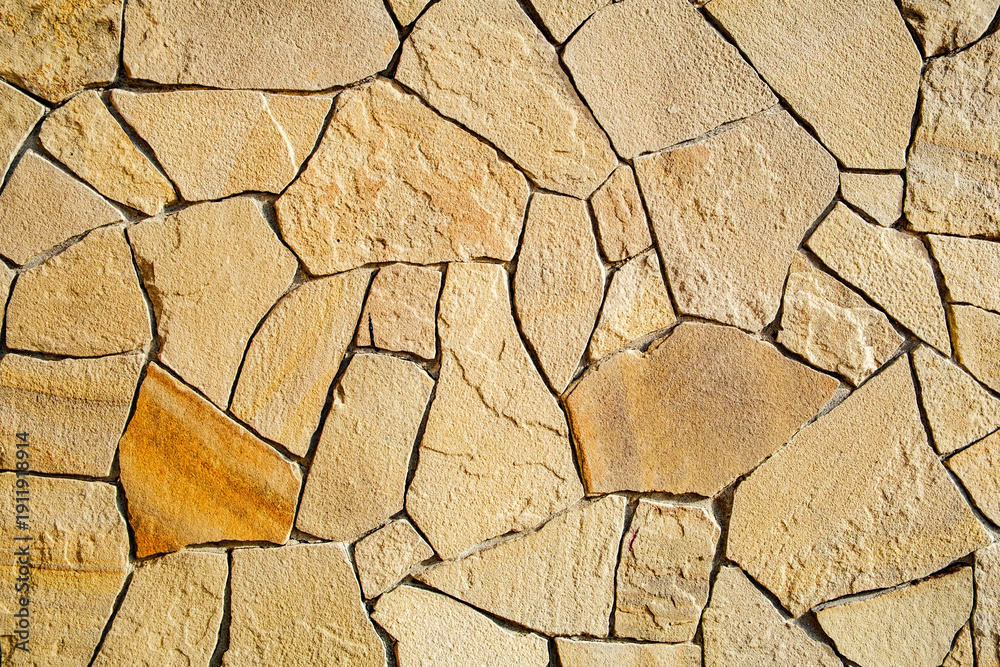 Obraz premium background of decorative finishing flat stone on the wall