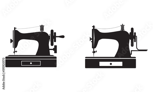 Electric sewing machine line icon. linear style sign for mobile concept and web design. Sewing machine outline vector icon. Symbol, logo illustration. Vector graphics
