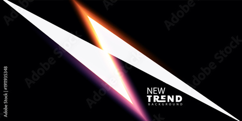 Abstract Dynamic Lines on Transparent Background for Modern Design