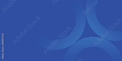 Blue gradient abstract background with layered circular shapes, smooth modern vector design, soft light effects, clean digital backdrop