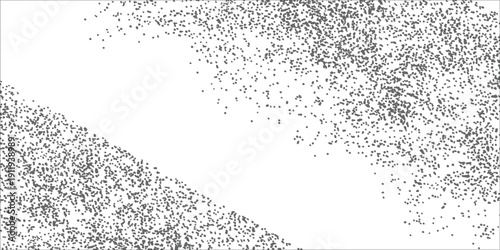 Wave 3d. Wave of particles. Futuristic point wave. Design for poster