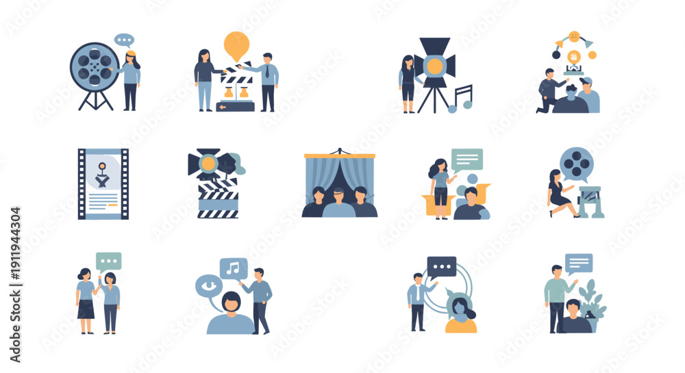 Fototapeta premium Two professional women engaged in conversation, ideal for illustrating teamwork and collaboration in a corporate setting.