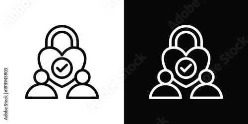 Fidelity Icon Sheet Black And White