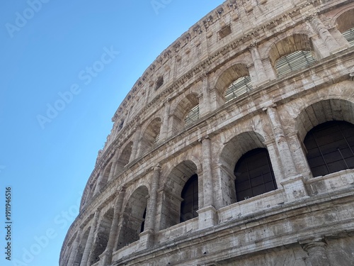 Photography colosseum in rome italy