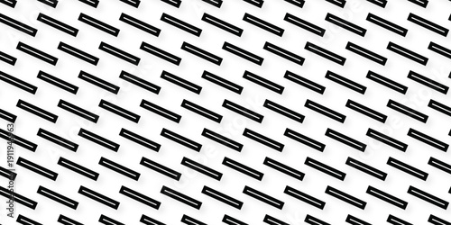 white and black brick wall texture and solid bricks seamless pattern background. Architecture construction stone block brick wallpaper.