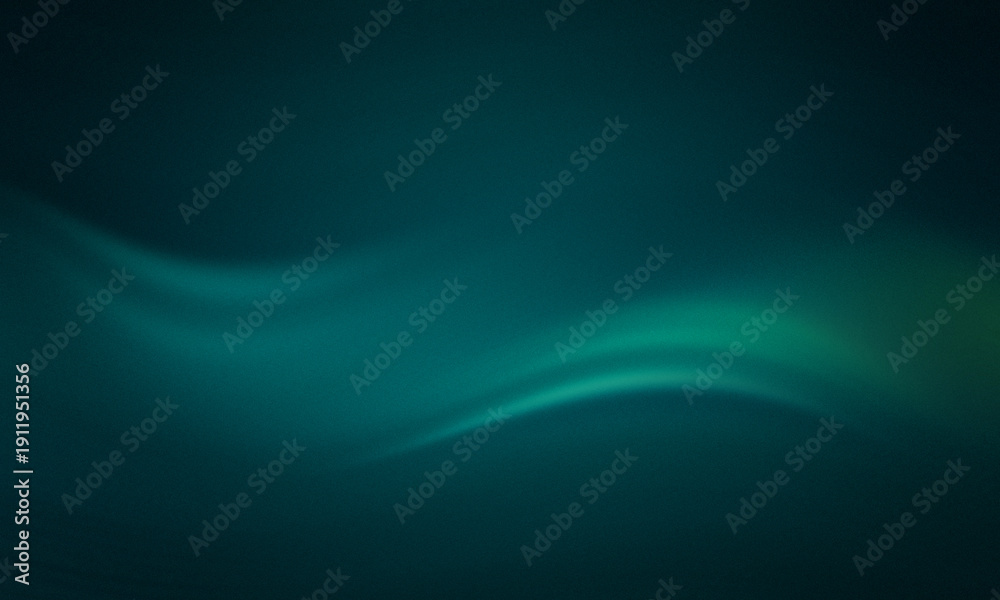 Obraz premium Dark Teal Abstract Wave Background, Modern Fluid Digital Art Backdrop