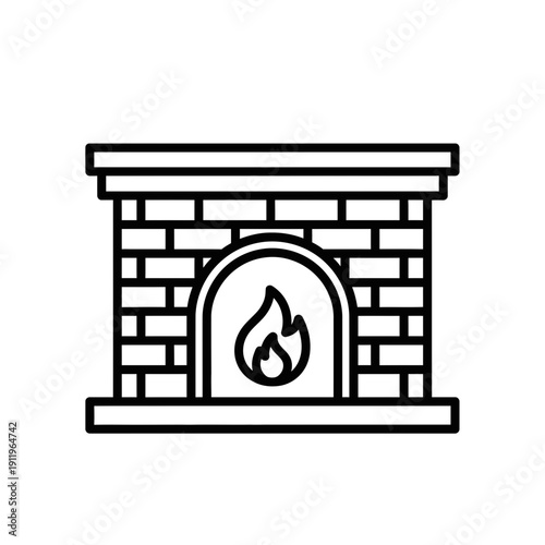 fireplace, hearth, chimney, fire, flame, bricks, brickwork, mantel, firewood, logs, burning, heating, warmth, cozy, interior, home, house, livingroom, decor, winter, rustic, traditional, masonry, ston