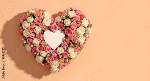 Heartfelt mother's day bouquet of pink and white roses for mom's special day