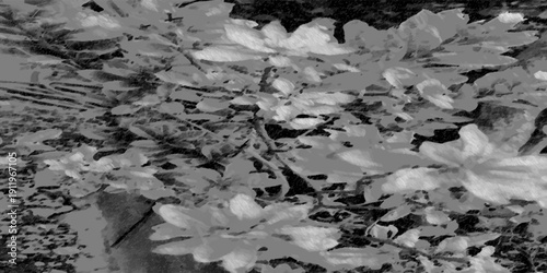 Abstract sparkling water surface with small waves as texture / background