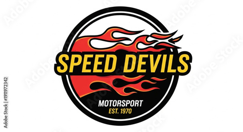 Speed Devils Motorsport Logo Design.