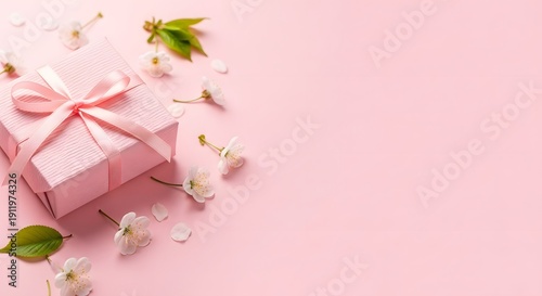 Mother's day gift ideas pink presents and flowers for mom