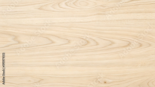 Tableau sur toile Light beige natural wood grain texture background, seamless pattern of pale ash
