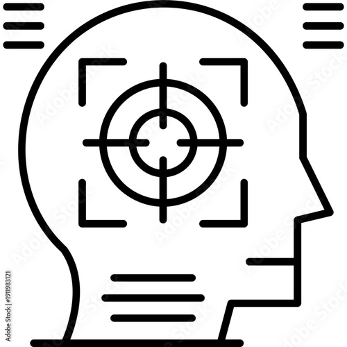 Focus Icon Vector Element