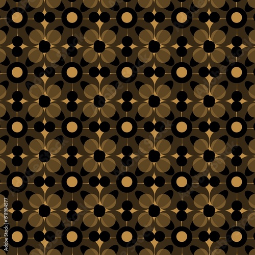 Seamless pattern black and brow
Seamless pattern black with colors.


