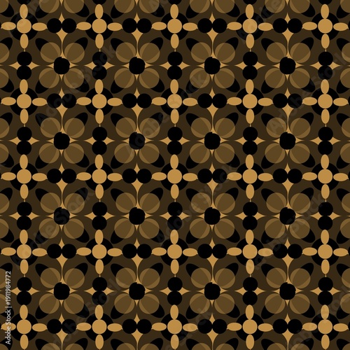 Seamless pattern black and brow
Seamless pattern black with colors.

