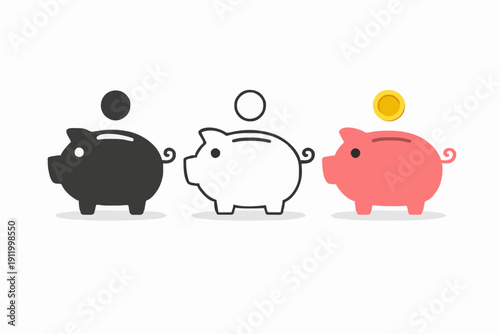 Saving Money Concept Design