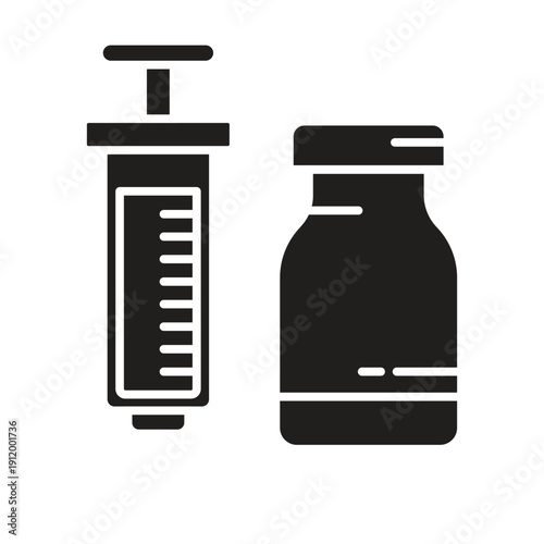 Syringe and Vial