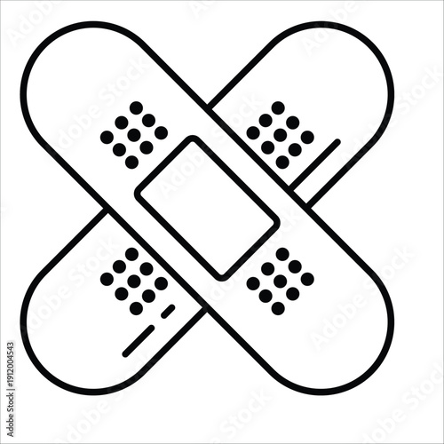 Adhesive Bandage Icon