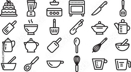 Kitchen cooking cake blender toaster oven