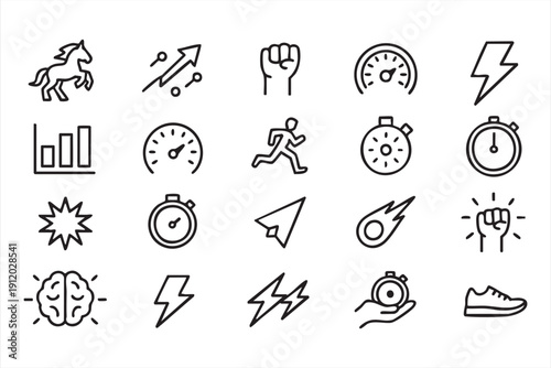 Minimal energy symbols for fitness apps
