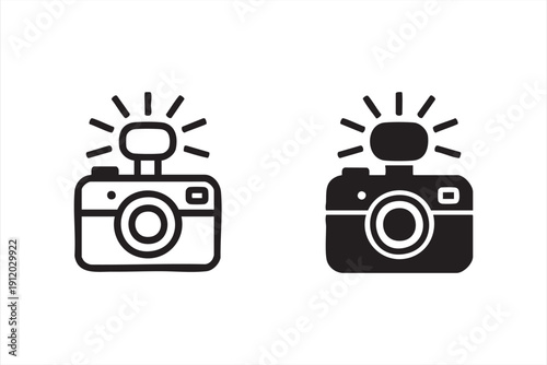 Photography device symbol pack for mobile applications