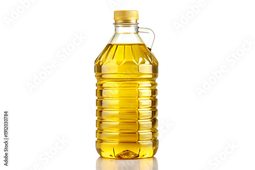 A single bottle Of Cooking Oil For Cooking Ingredient, isolated on white background.png