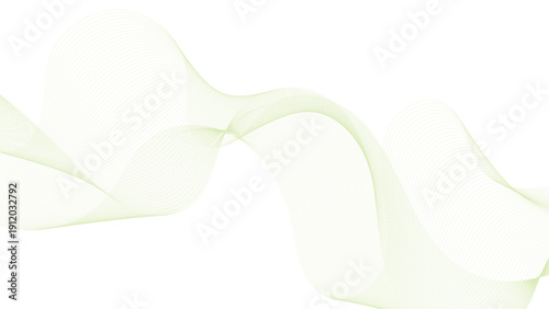 Abstract wave element for design. Digital frequency track equalizer. Stylized line art background. Vector