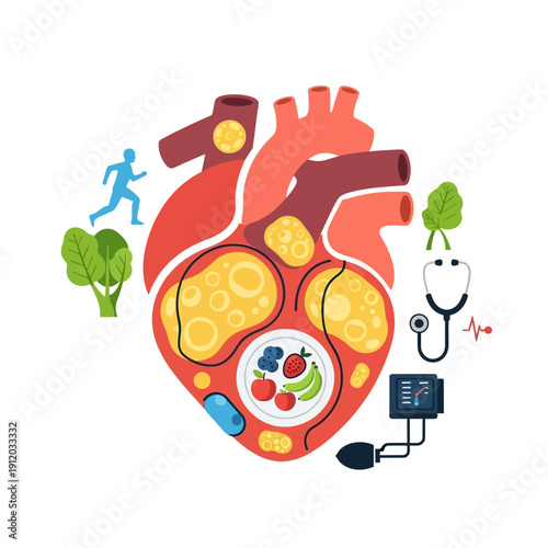 Healthy Heart Lifestyle: Exercise, Diet, and Medical Check-up