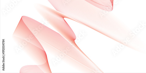 Abstract Red Wave Design on White Background. eps vector texture new